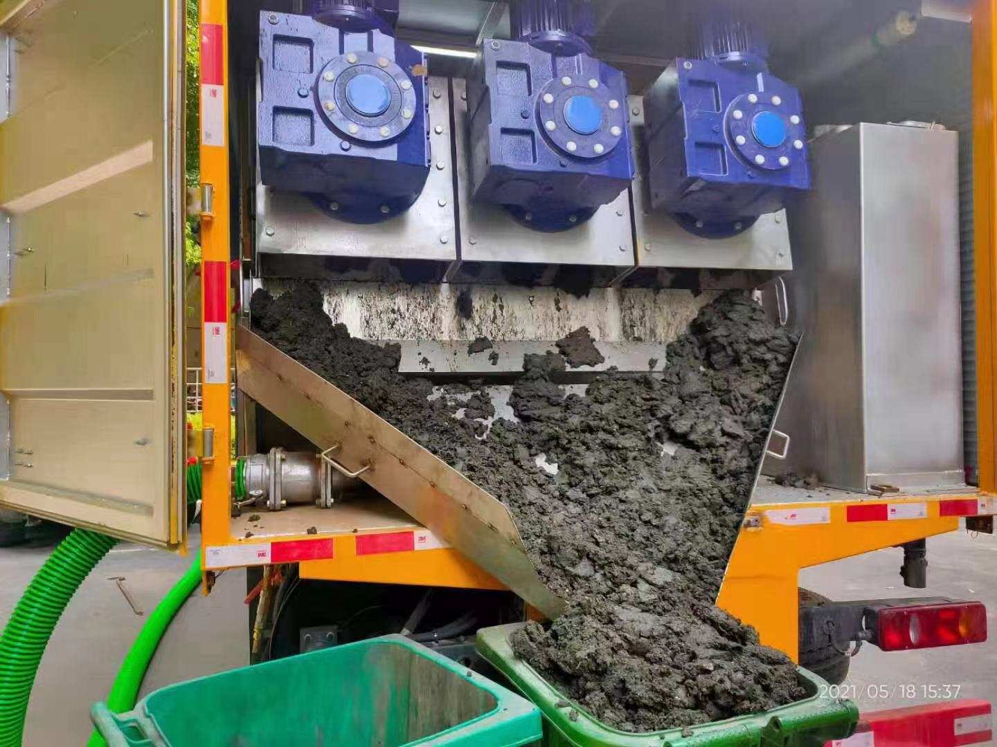 启东化粪池清掏城市维护站-泥浆净化干湿分离处理